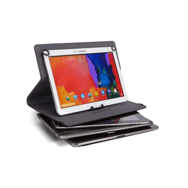 Juodas Case Logic Surefit Folio dėklas 9–10" planšetėms