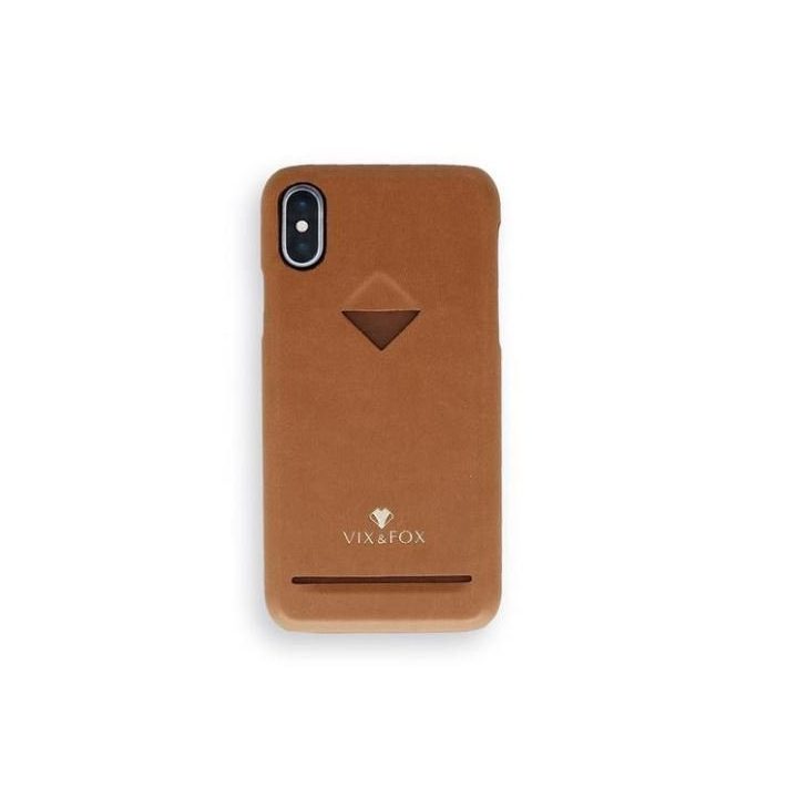 Rudas telefono dėklas su kortelių skyriumi Samsung S9