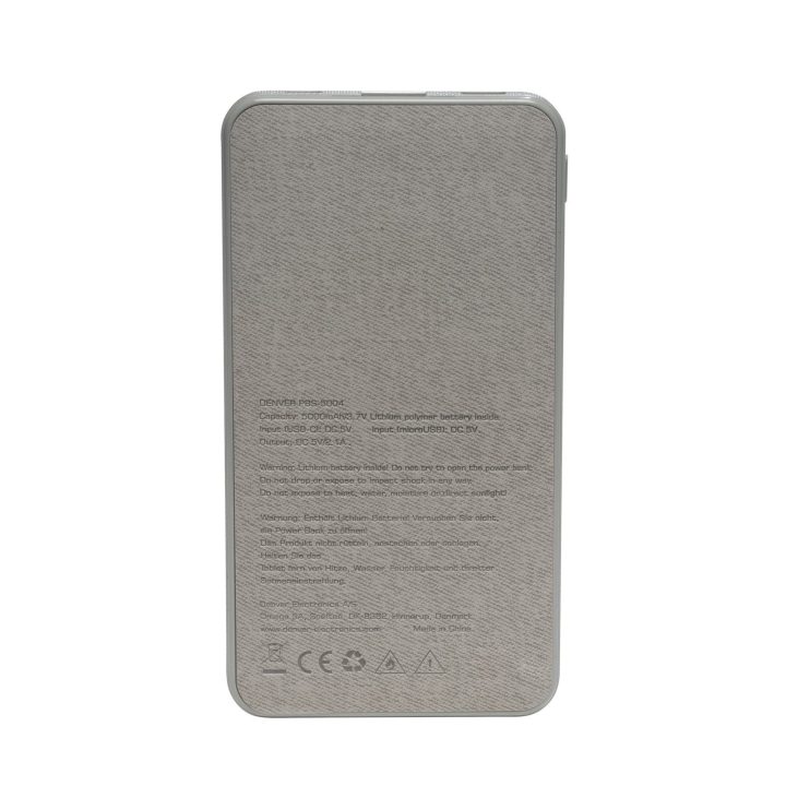 Denver PBS-5004 5000 mAh išorinė baterija