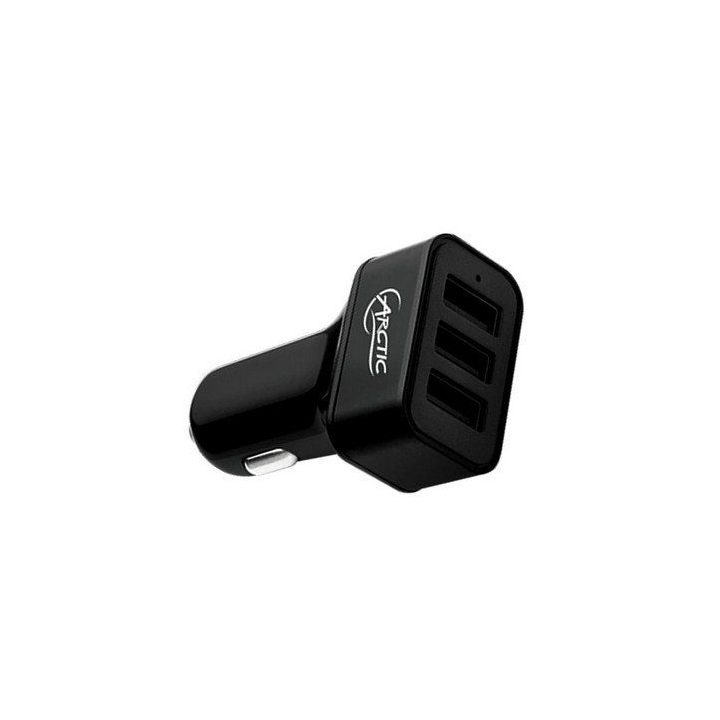 Automobilinis USB įkroviklis Arctic Car Charger 7200, 3 USB