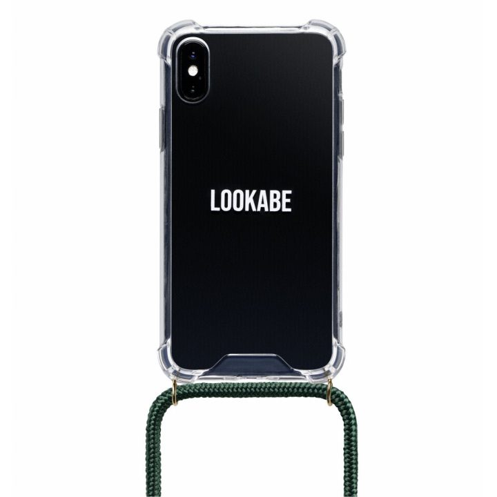 Telefono dėklas su kaklo dirželiu iPhone X/Xs