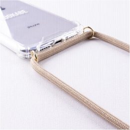 Lookabe telefono dėklas su kaklo dirželiu iPhone 7/8 Plus, auksinės smėlio spalvos