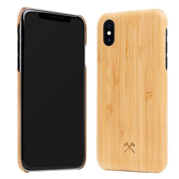 Telefono dėklas Woodcessories Slim Series EcoCase iPhone Xs Max, bambuko