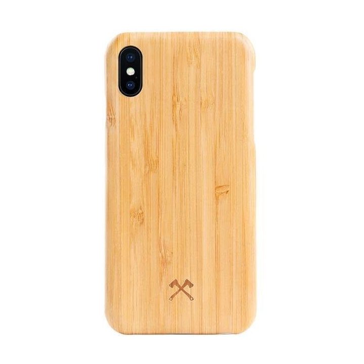 Telefono dėklas Woodcessories Slim Series EcoCase iPhone Xs Max, bambuko
