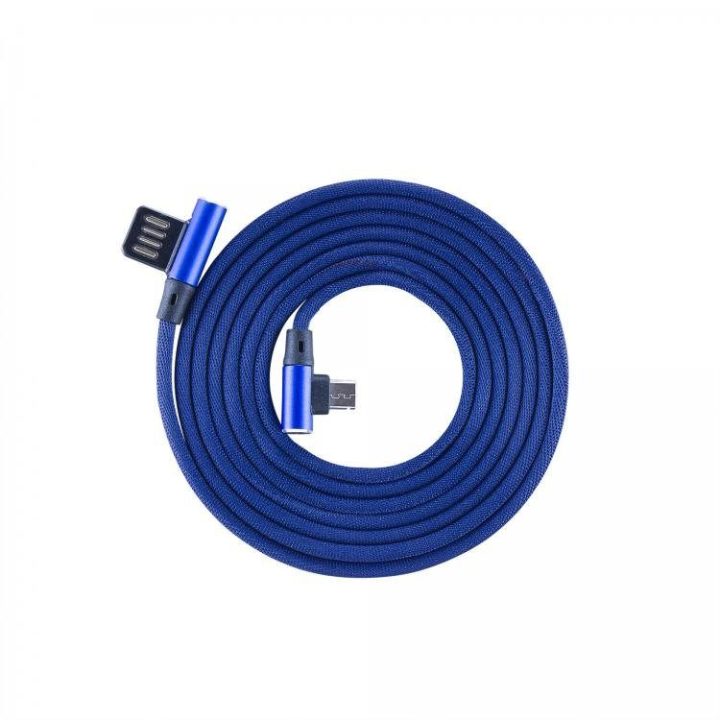 Mėlynas USB-A į microUSB laidas, 1,5 m
