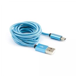 Mėlynas USB–C įkrovimo laidas, 1,5 m
