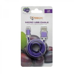 Violetinis USB A į Micro-USB B laidas, 1,5 m
