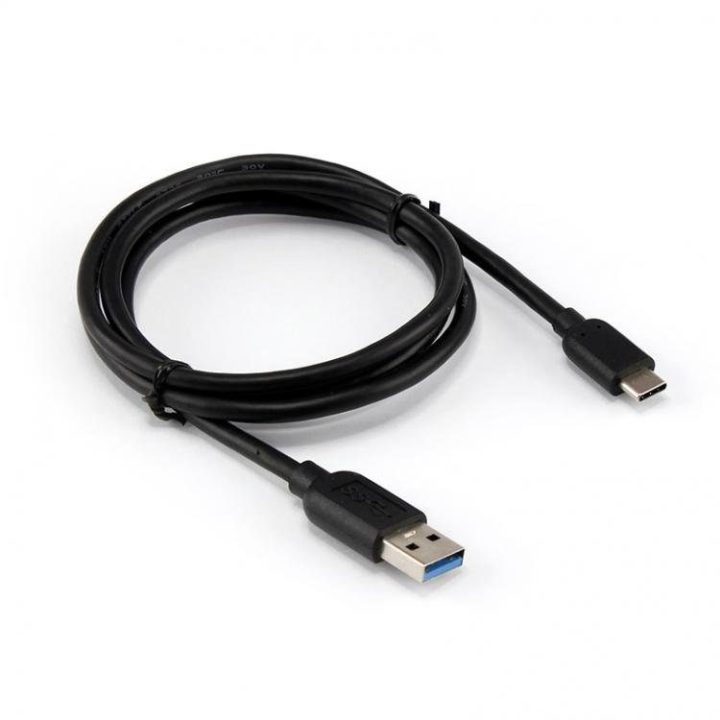 Juodas USB-A į USB-C laidas Sbox, 1,5 m