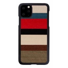 Juodas telefono dėklas iPhone 11 Pro Max, Man&Wood