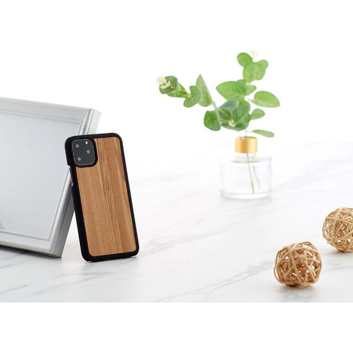 Telefono dėklas iPhone 11 Pro, cappuccino juodas