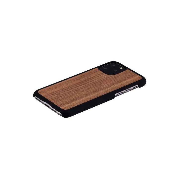 Telefono dėklas iPhone 11 Pro, juodas riešutmedis