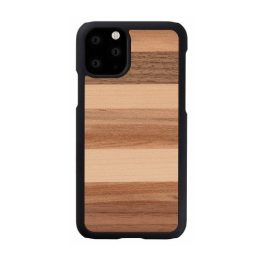 MAN&WOOD telefono dėklas iPhone 11 Pro, juodas