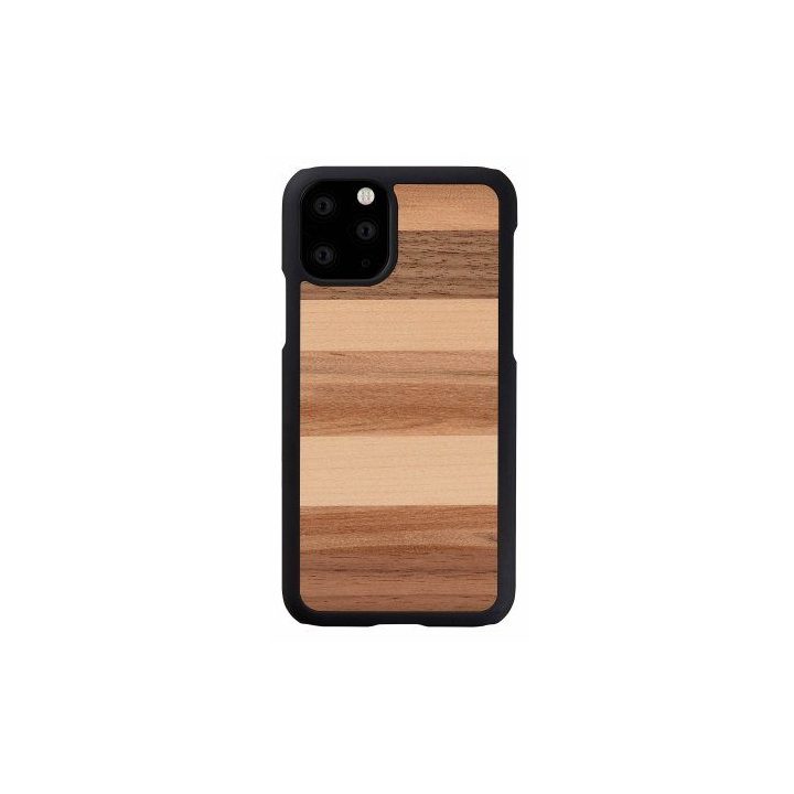 MAN&WOOD telefono dėklas iPhone 11 Pro, juodas