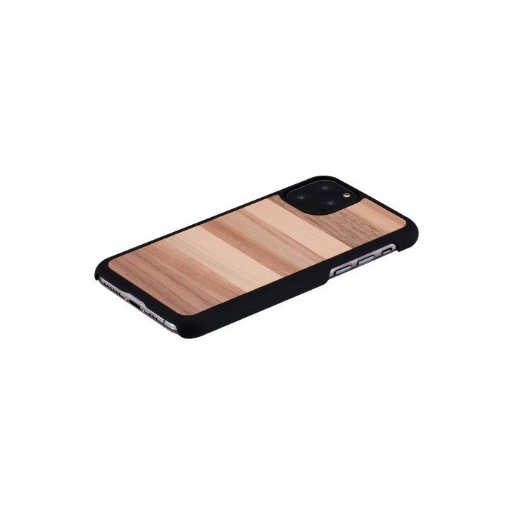 MAN&WOOD telefono dėklas iPhone 11 Pro, juodas