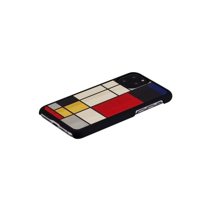 Juodas telefono dėklas MAN&WOOD iPhone 11 Pro