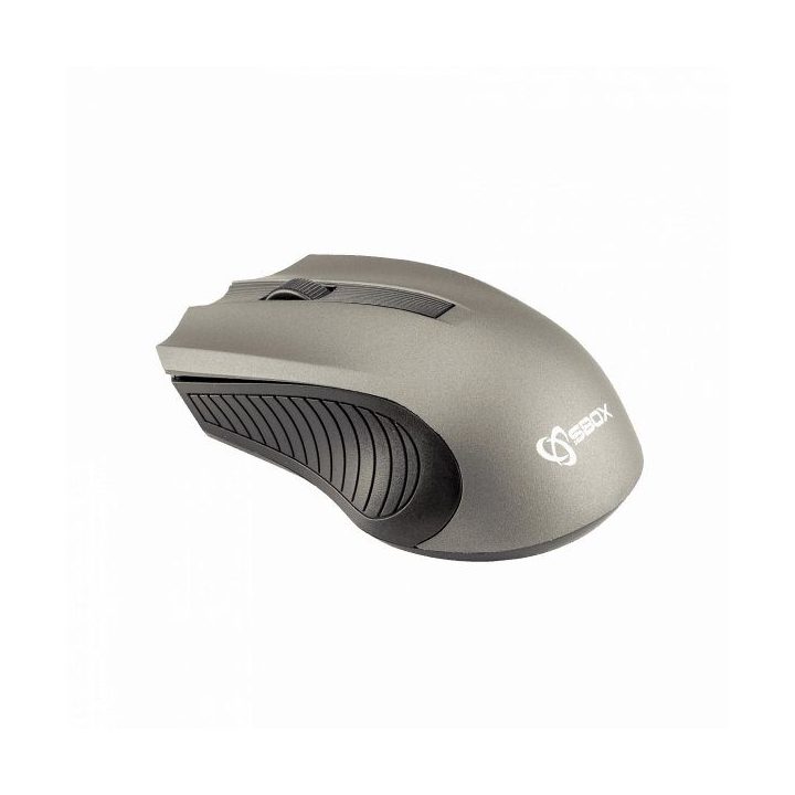 Belaidė pelė Sbox WM-373G, pilka