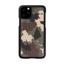 Juodas kamufliažinis telefono dėklas iPhone 11 Pro