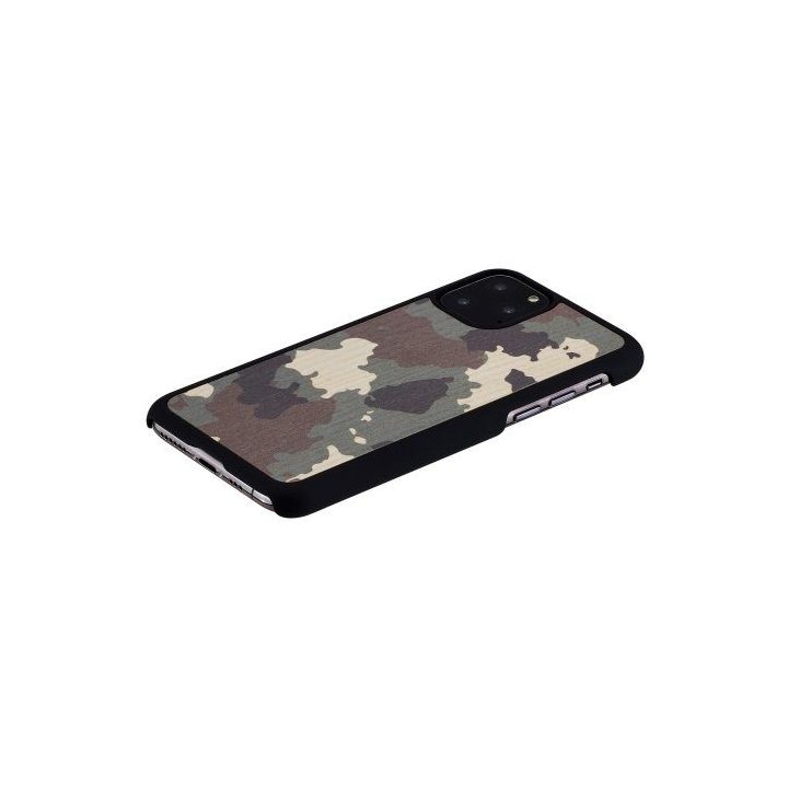 Juodas kamufliažinis telefono dėklas iPhone 11 Pro