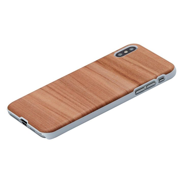 Telefono dėklas iPhone XS Max, kapučino baltos spalvos