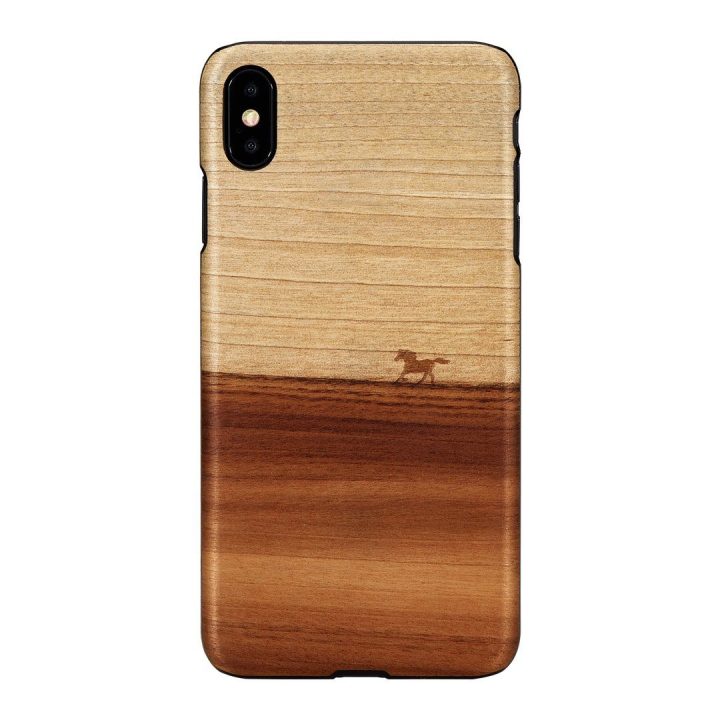 Juodas telefono dėklas iPhone XS Max