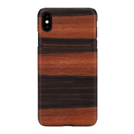 MAN&WOOD telefono dėklas iPhone XS Max, juodas