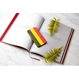 Telefono dėklas iPhone XS Max, juodas „Reggae“