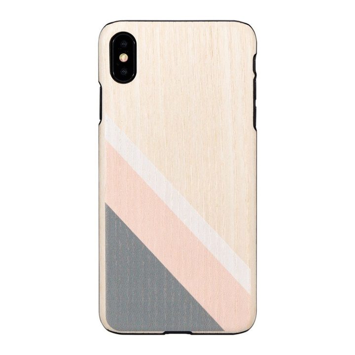 Telefono dėklas iPhone XS Max, Pink Suit Black