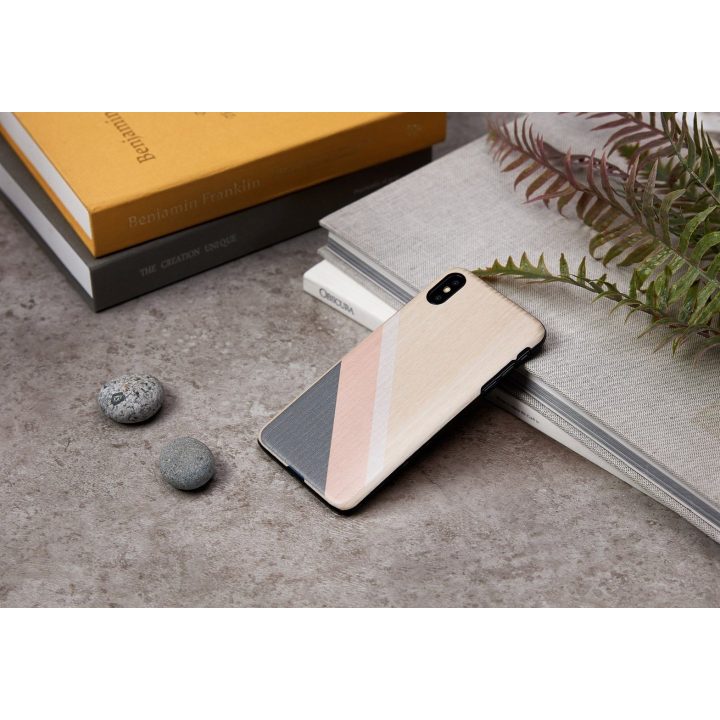 Telefono dėklas iPhone XS Max, Pink Suit Black