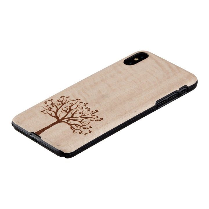 Juodas telefono dėklas iPhone XS Max