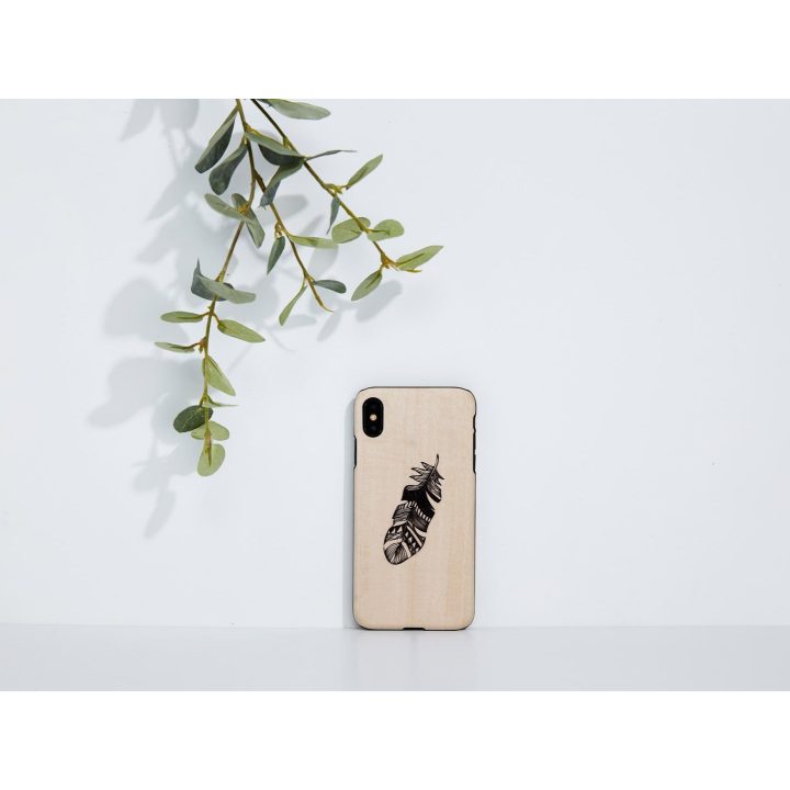 Juodas telefono dėklas iPhone XS Max