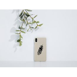 Telefono dėklas MAN&WOOD iPhone XS Max, indian white
