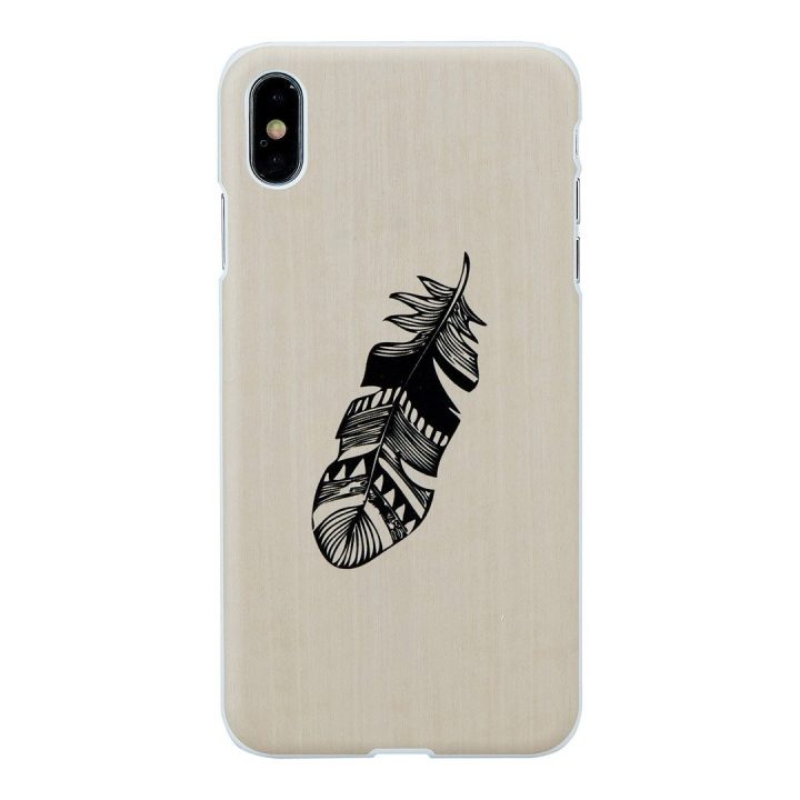 Telefono dėklas MAN&WOOD iPhone XS Max, indian white