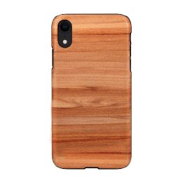 Telefono dėklas MAN&WOOD iPhone XR, cappuccino black
