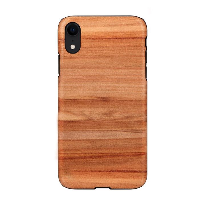 Telefono dėklas MAN&WOOD iPhone XR, cappuccino black