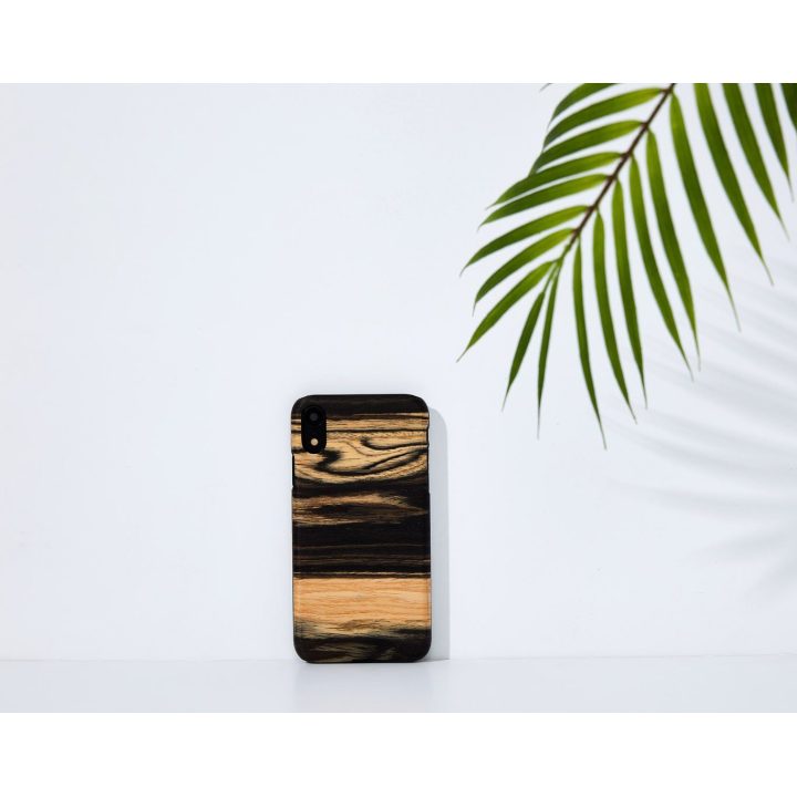 Telefono dėklas iPhone XR iš natūralios medienos