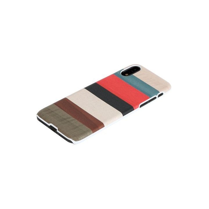 Telefono dėklas iPhone XR, koralinės baltos spalvos