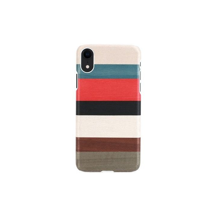 Telefono dėklas iPhone XR, koralinės baltos spalvos