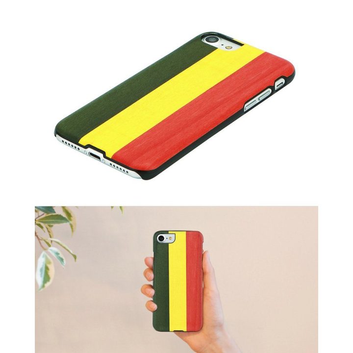 Telefono dėklas iPhone XR, juodas reggae