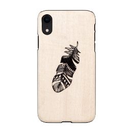 MAN&WOOD telefono dėklas iPhone XR, Indian Black