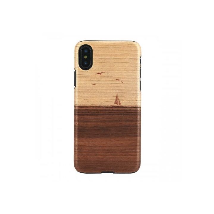 Juodas telefono dėklas iPhone X/XS