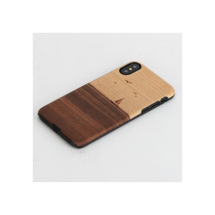 Juodas telefono dėklas iPhone X/XS