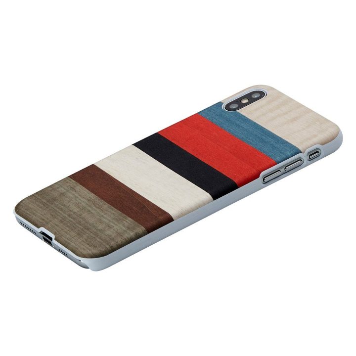MAN&WOOD telefono dėklas iPhone X/XS, Corallina White