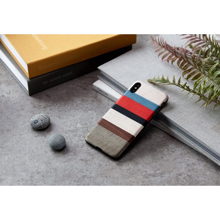 MAN&WOOD telefono dėklas iPhone X/XS, Corallina White