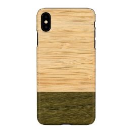 Telefono dėklas iPhone X/XS, bambukų miškas, juodas