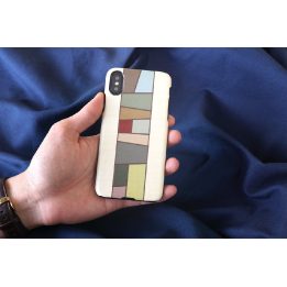 Baltas telefono dėklas MAN&WOOD iPhone X/XS, Nemo