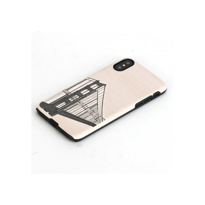 Juodas telefono dėklas iPhone X/XS