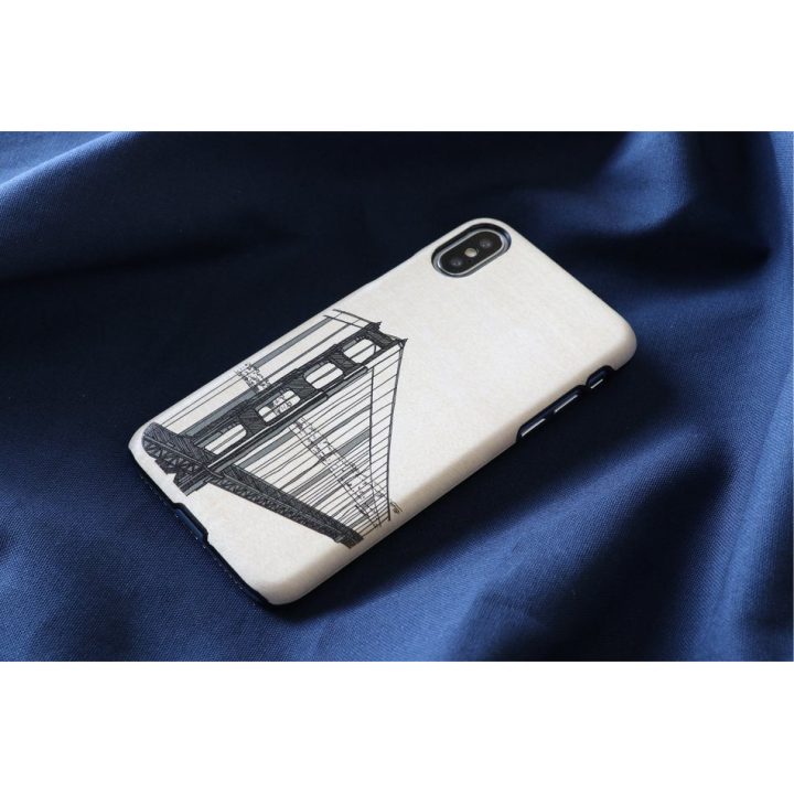 Juodas telefono dėklas iPhone X/XS