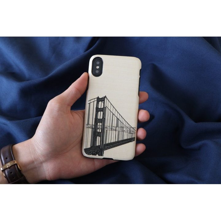 Juodas telefono dėklas iPhone X/XS