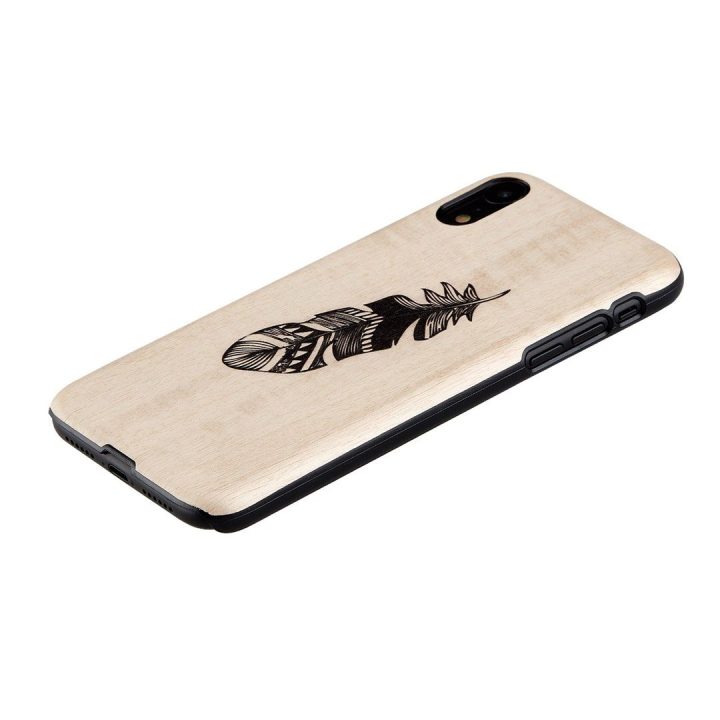 MAN&WOOD telefono dėklas iPhone X/XS, Indian Black