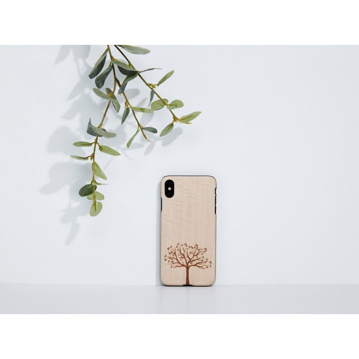 Juodas telefono dėklas iPhone X/XS